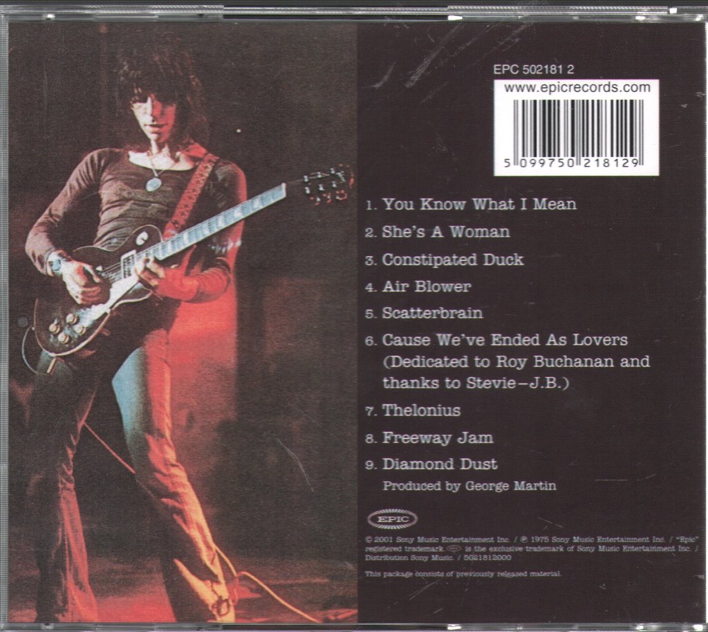 Jeff Beck - Blow By Blow - Cd