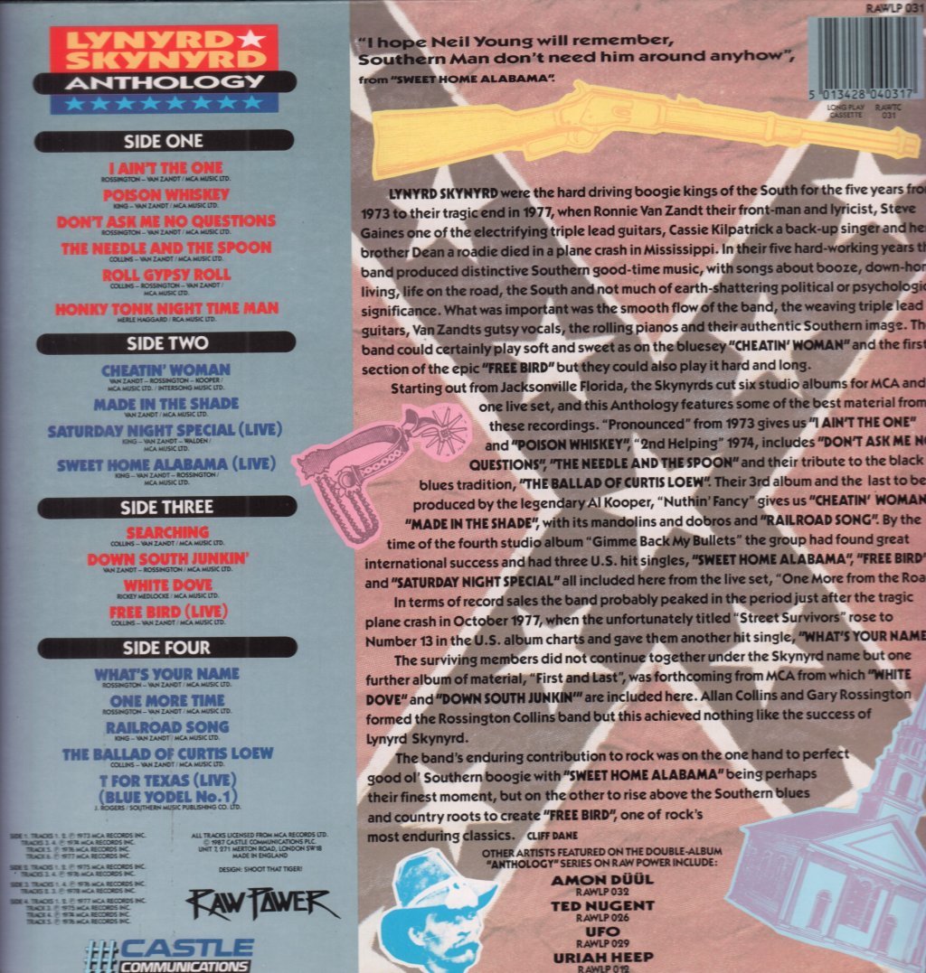 Lynyrd Skynyrd - Anthology - Double Lp