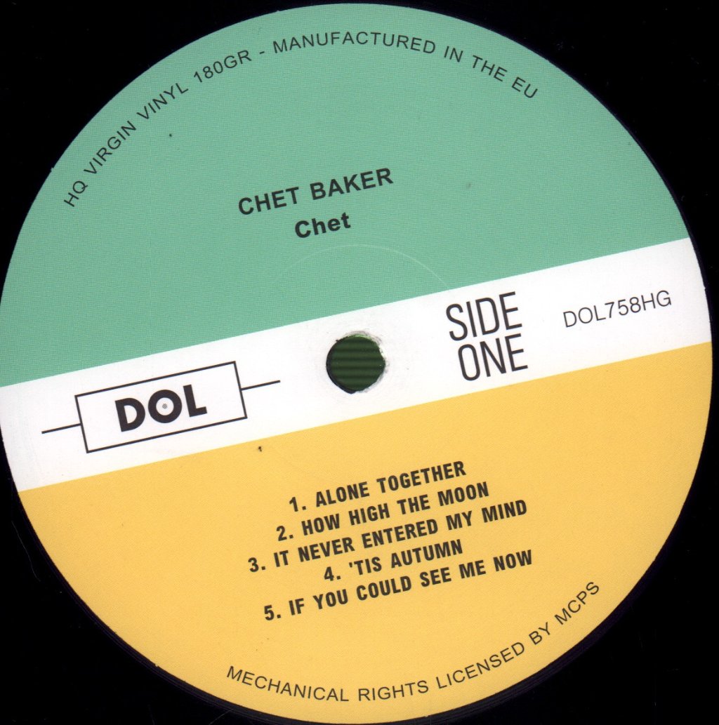 Chet Baker - Chet - Lp