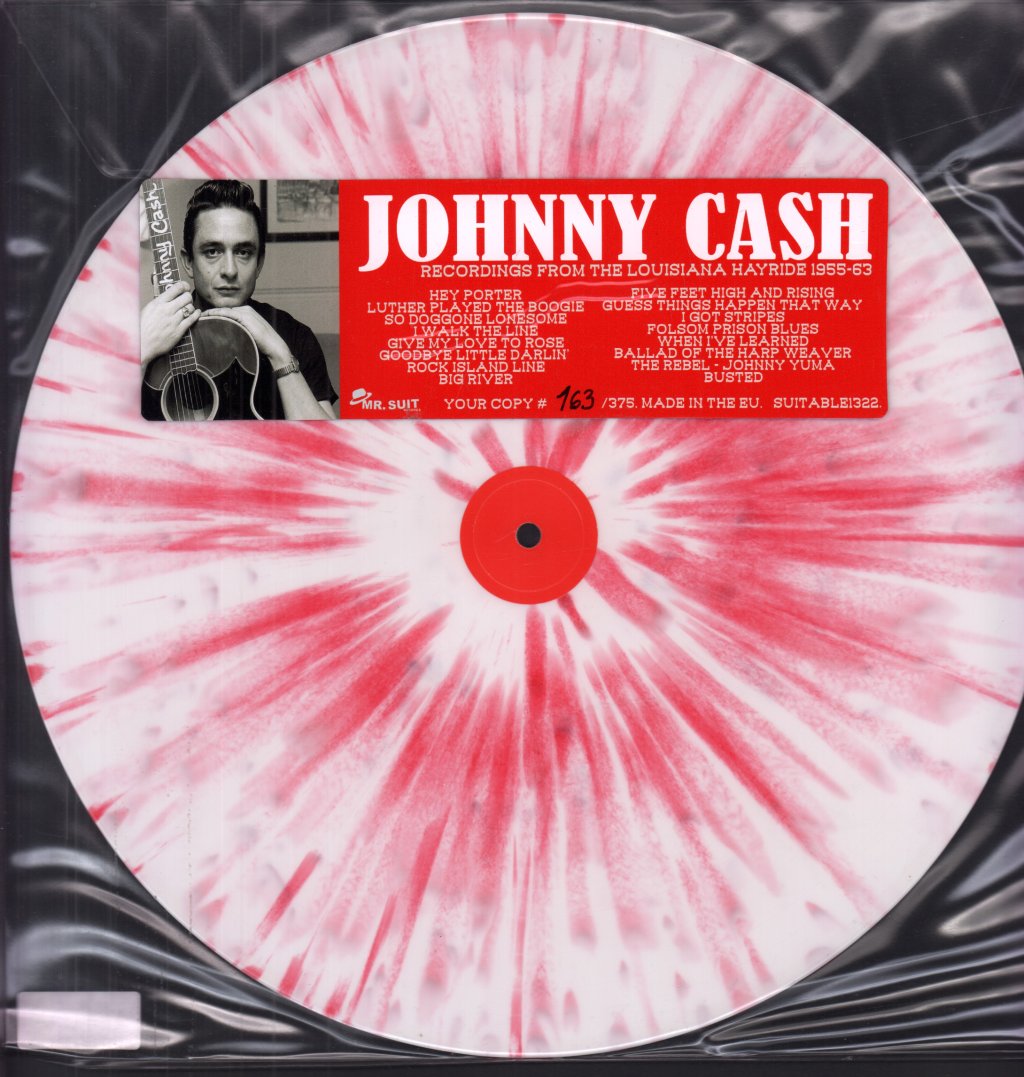 Johnny Cash - Recordings From The Louisiana Hayride 1955-63 - Lp