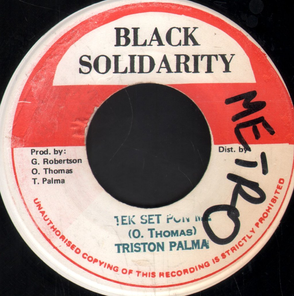 Triston Palma - Tek Set Pon Me - 7 Inch