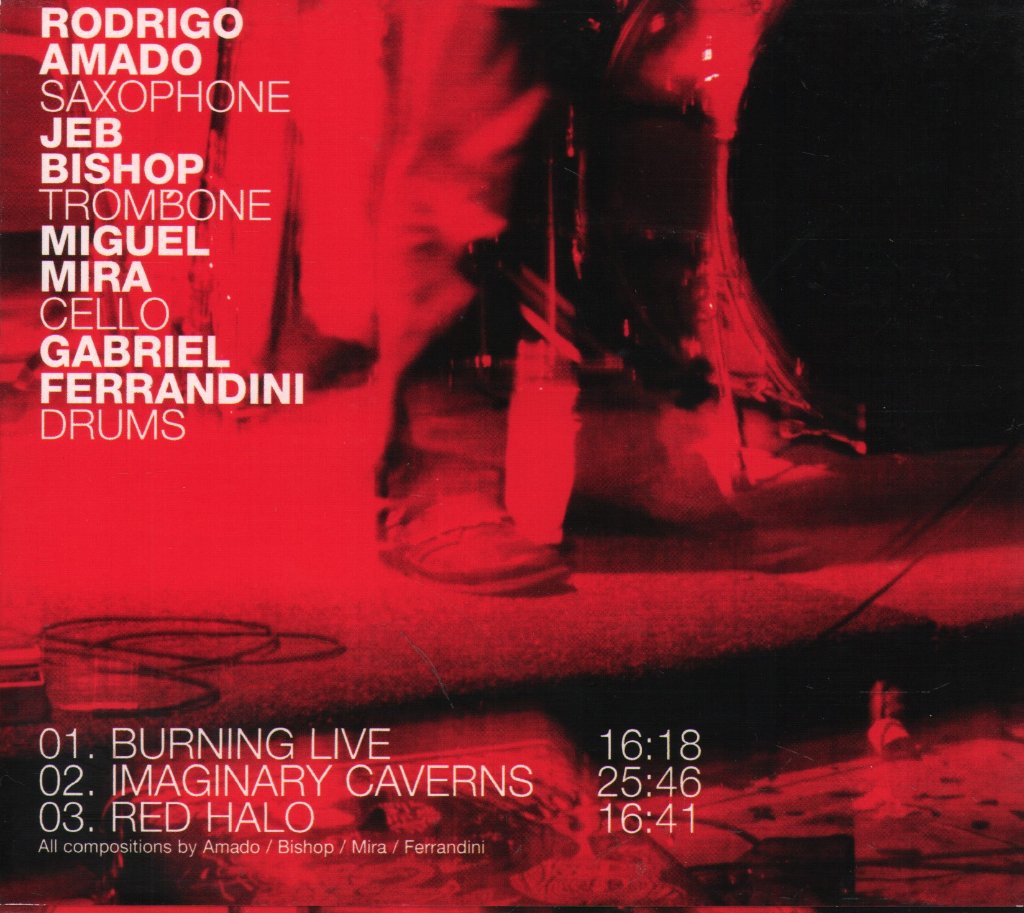 Rodrigo Amado Motion Trio - Burning Live At Jazz Ao Centro - Cd