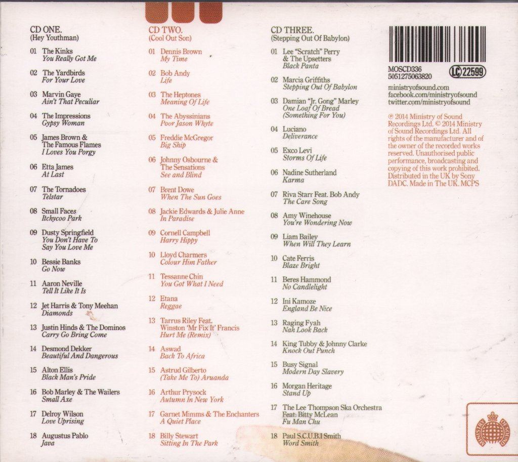 David Rodigan - Masterpiece: Created By David Rodigan - Cd Set