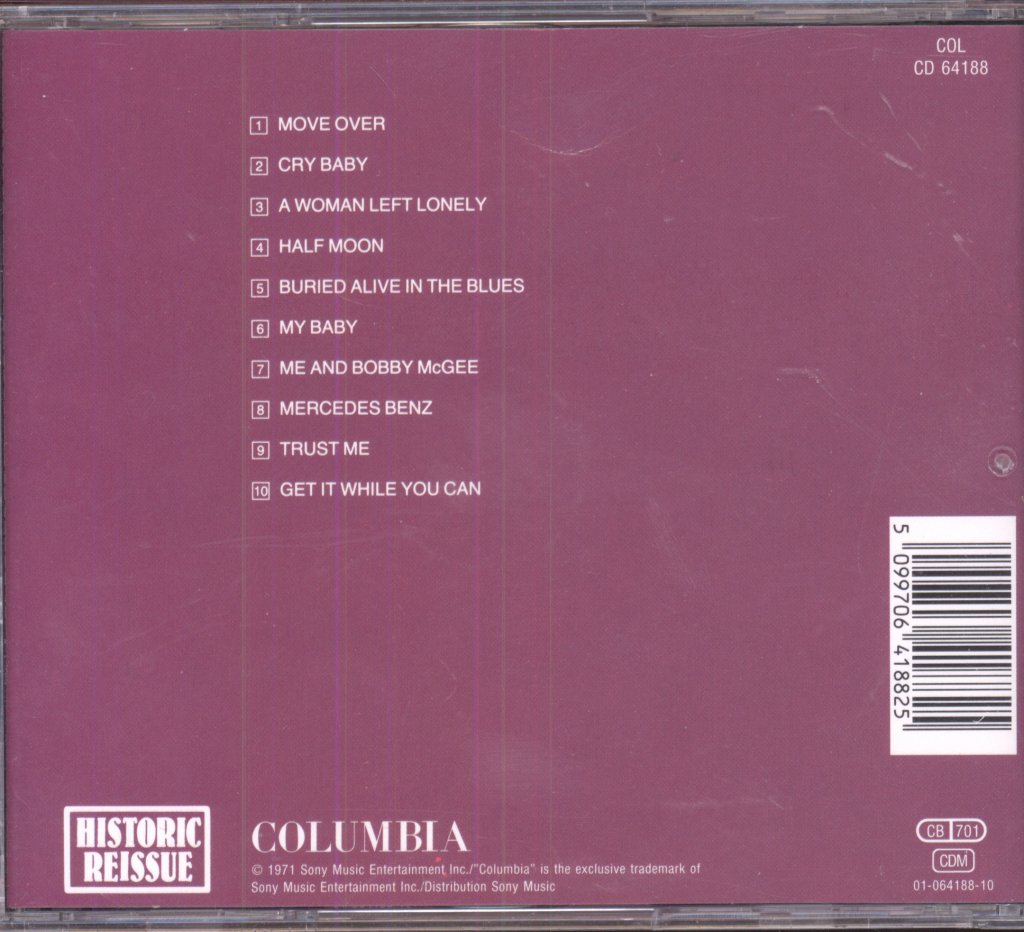 Janis Joplin - Pearl - Cd