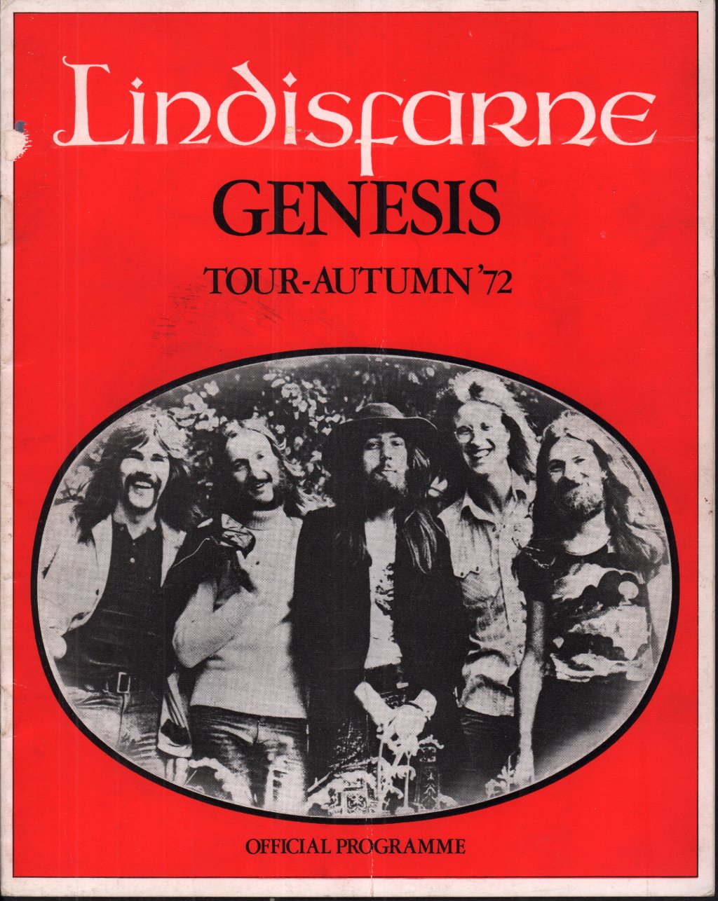 Lindisfarne / Genesis / Rab Noakes - Tour-Autumn '72 - Tour Programme