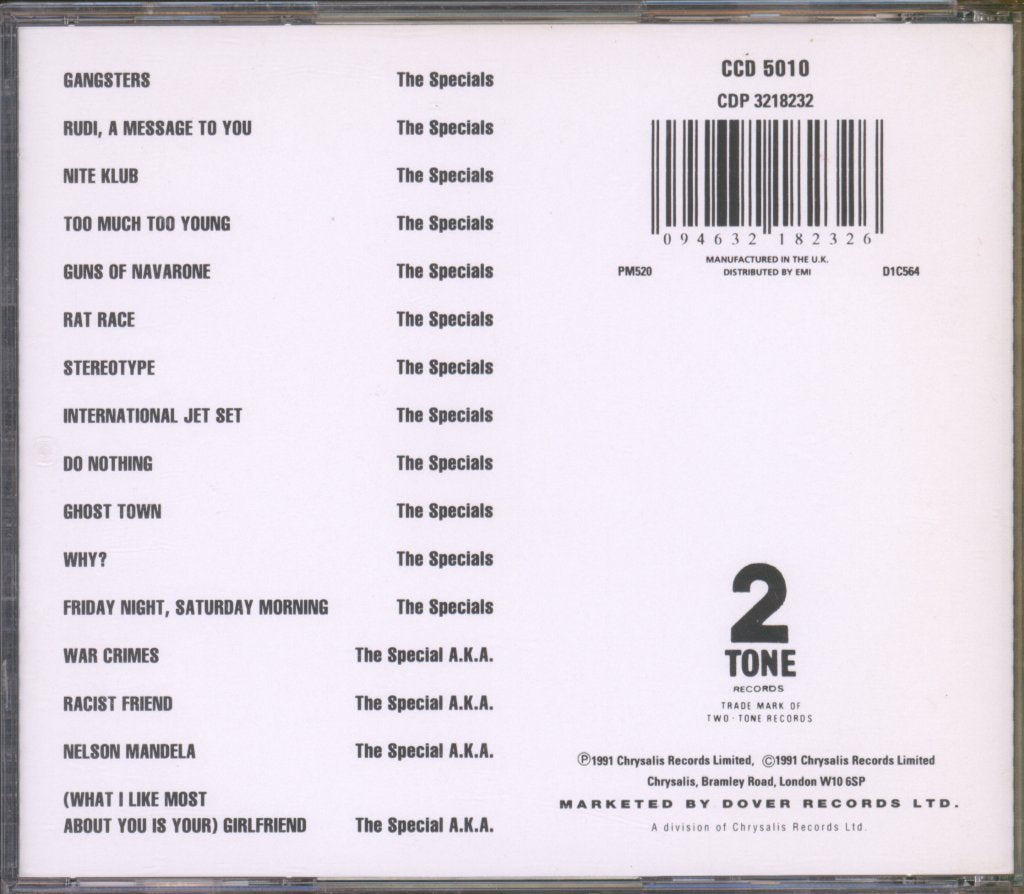 Specials - Singles - Cd