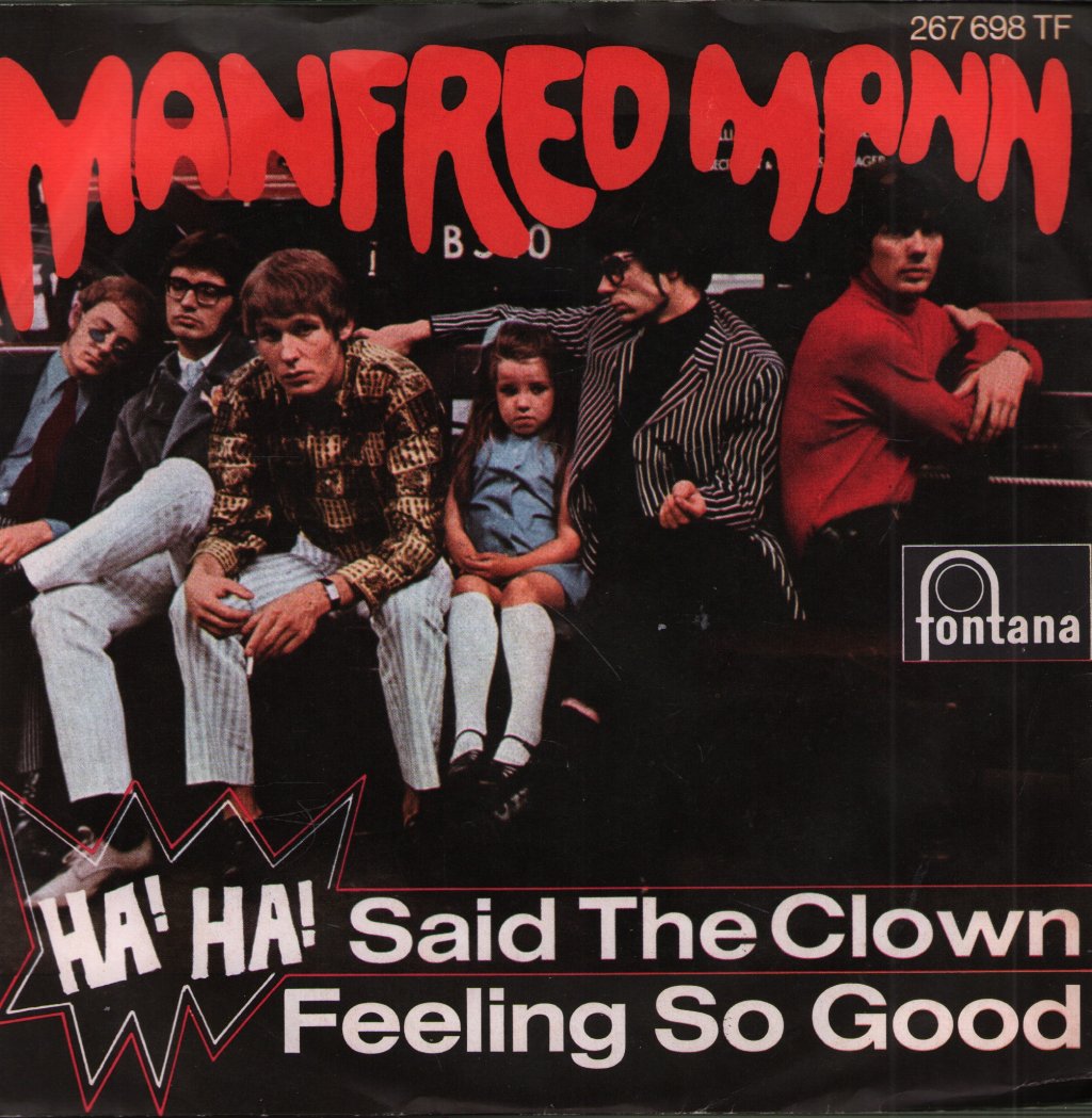 Manfred Mann - Ha! Ha! Said The Clown - 7 Inch