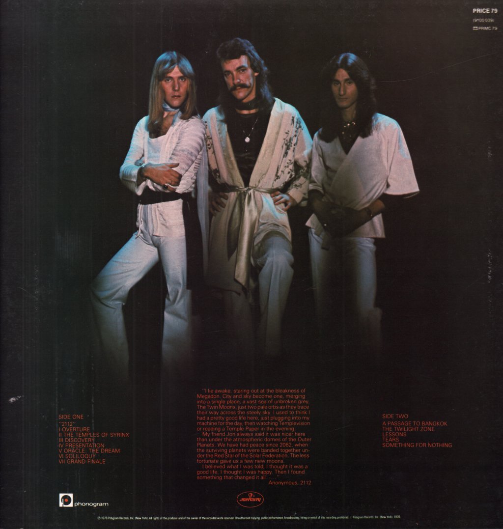 Rush - 2112 - Lp