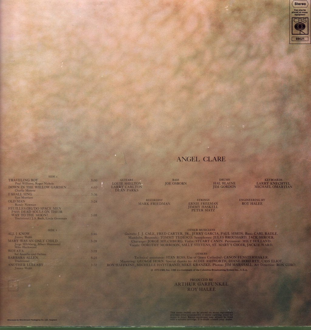 Art Garfunkel - Angel Clare - Lp