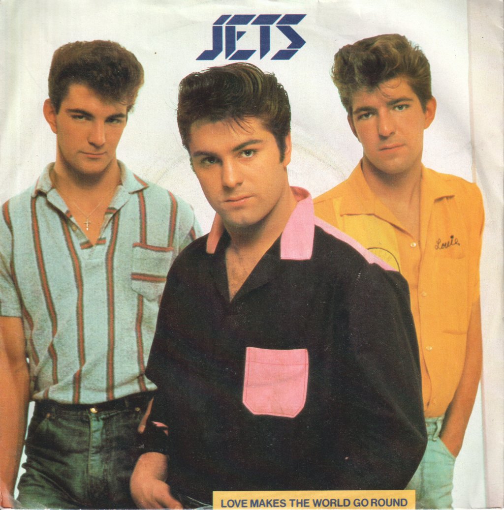 Jets (Rockabilly Group) - Love Makes The World Go Round - 7 Inch