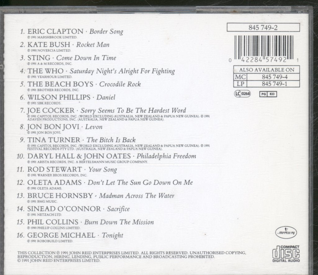 Various Artists - Two Rooms - Cd