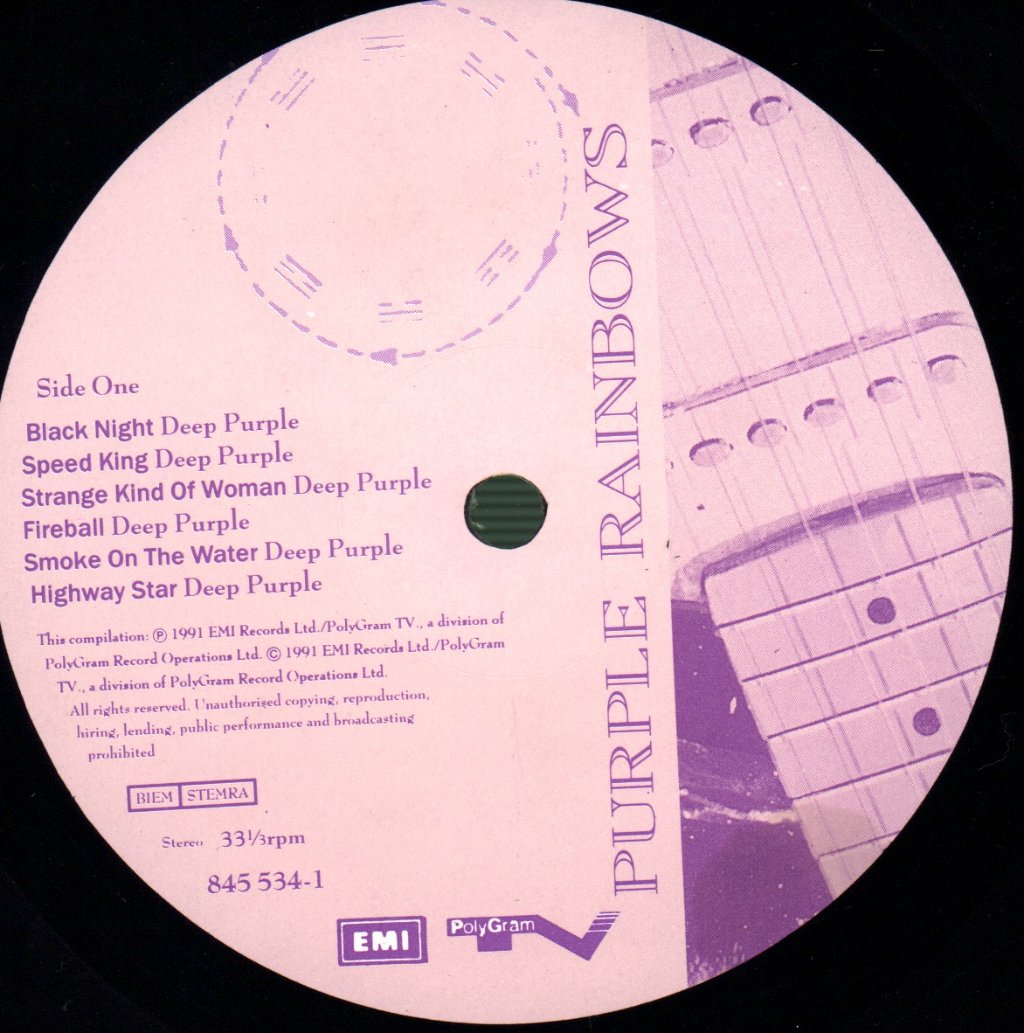 Various Artists - Purple Rainbows - Lp