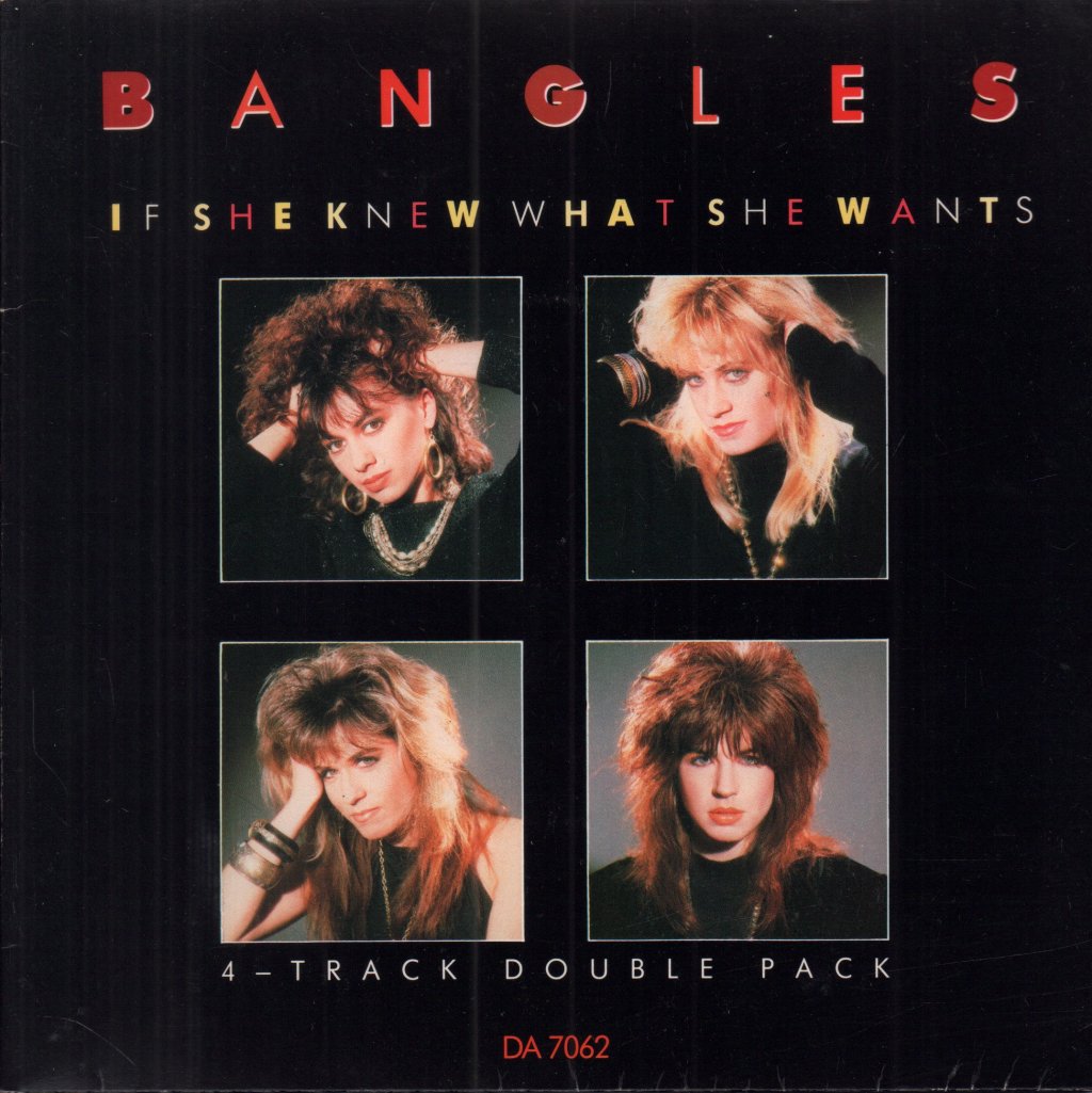 Bangles - If She Knew What She Wants - Double 7 Inch