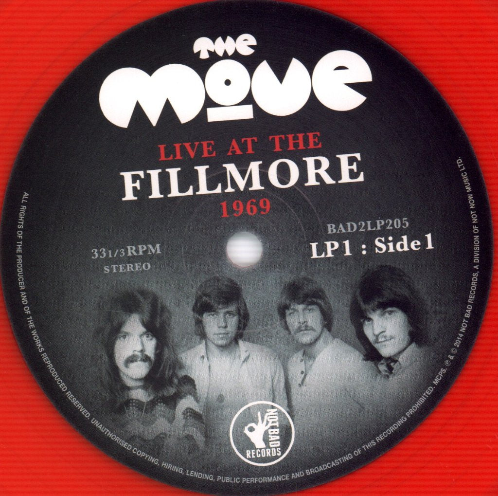 Move - Live At The Fillmore 1969 - Double Lp