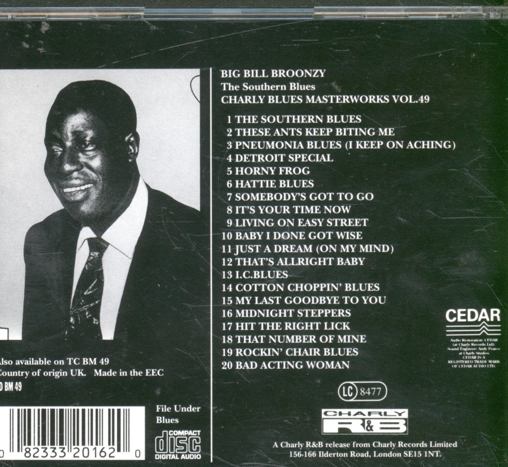 Big Bill Broonzy - Southern Blues Charly Blues Masterworks Vol 49 - Cd