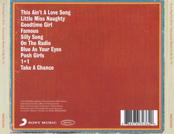 Scouting For Girls - Everybody Wants To Be On TV - Cd