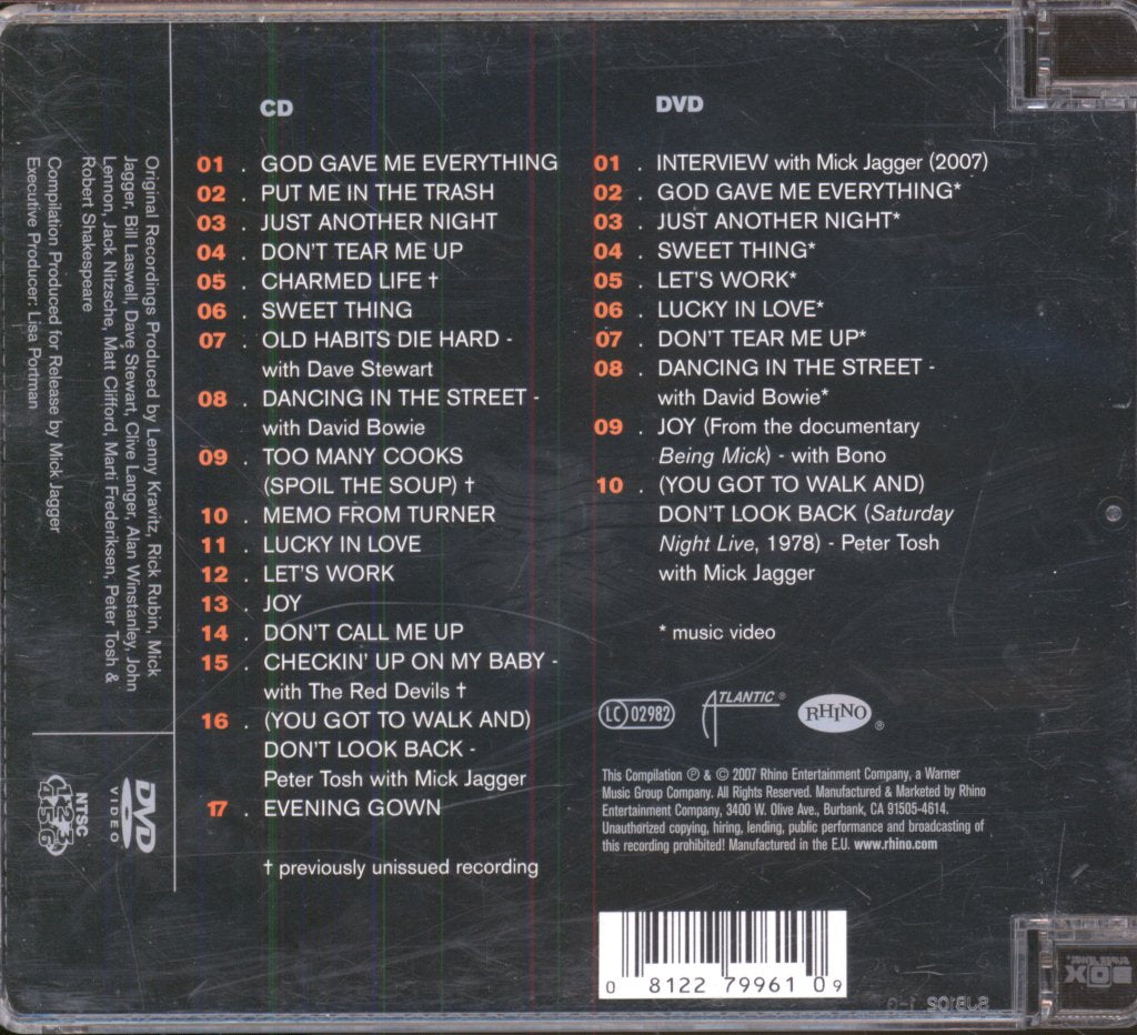 Mick Jagger - Very Best Of Mick Jagger - Cd/Dvd