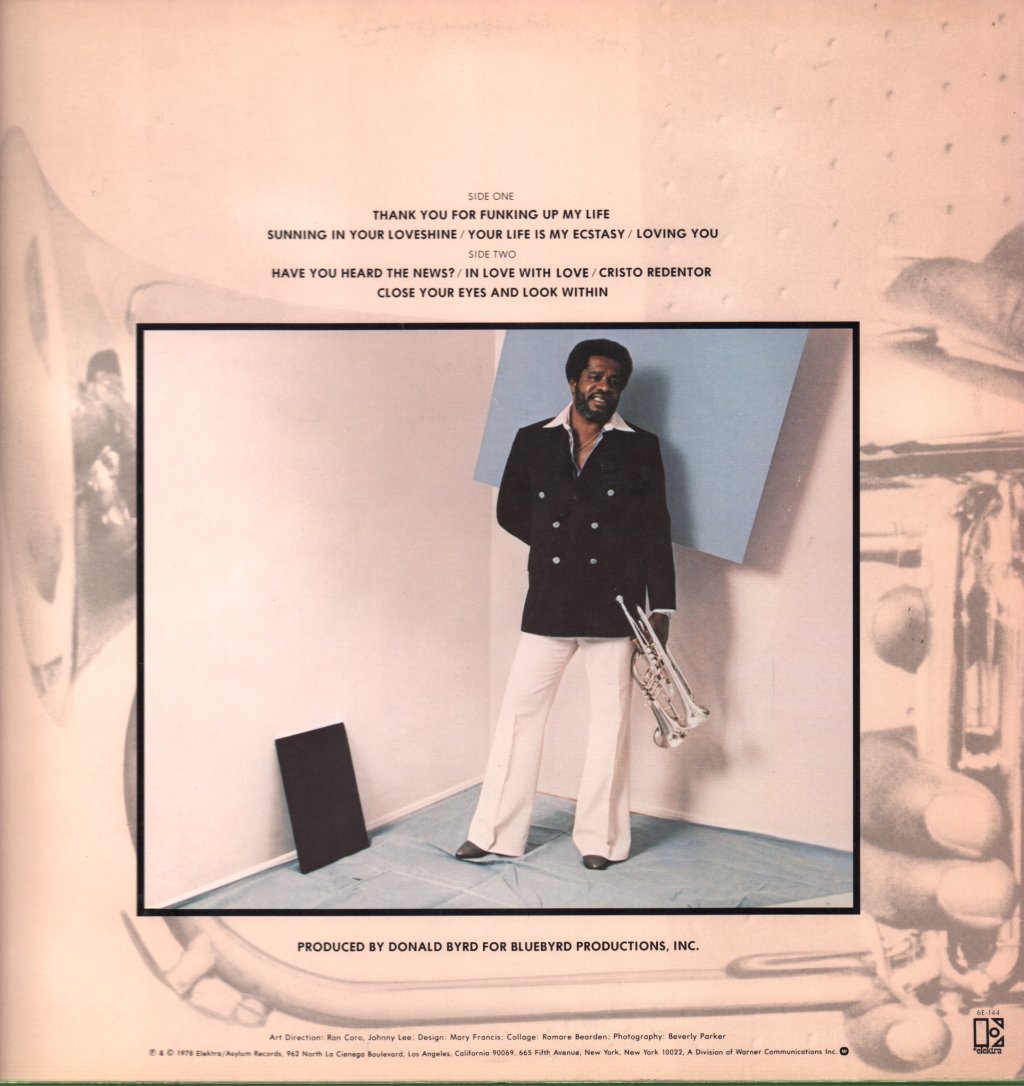Donald Byrd - Thank You... For F.u.m.l. - Lp