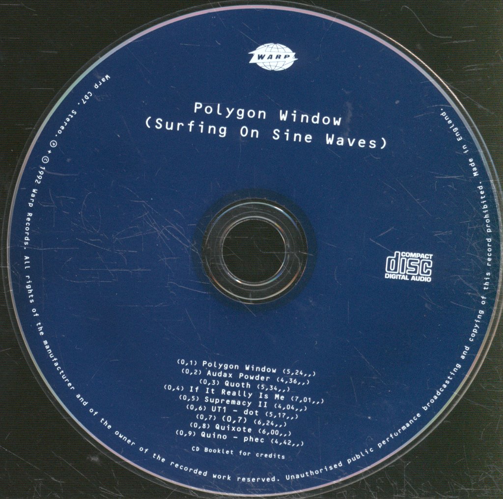 Polygon Window - Surfing On Sine Waves - Cd