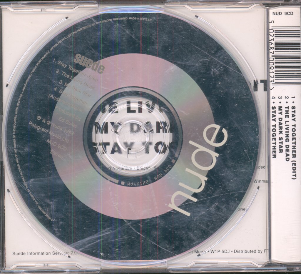 Suede - Stay Together - Cd
