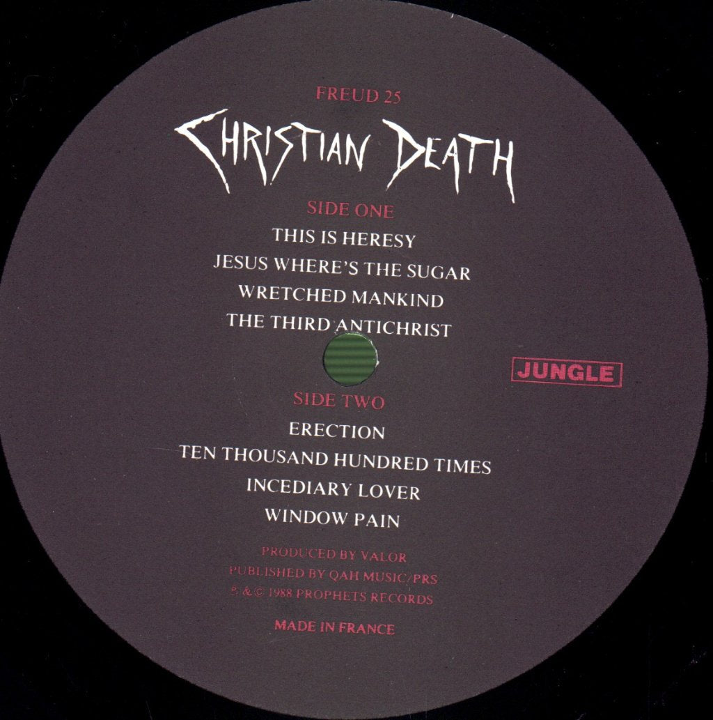 Christian Death - Sex And Drugs And Jesus Christ - Lp