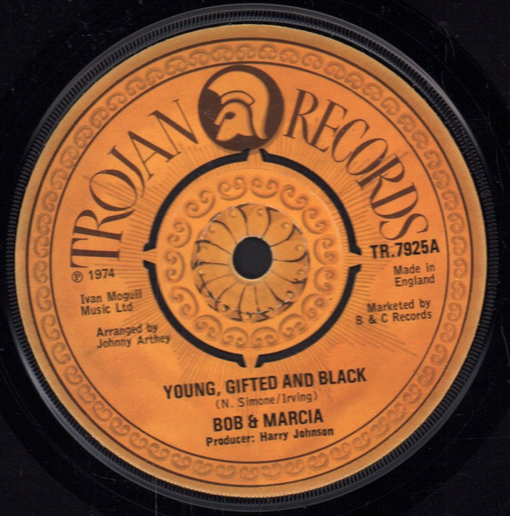 Bob And Marcia - Young Gifted And Black - 7 Inch