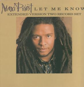 Maxi Priest - Let Me Know - Double 12 Inch