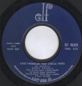 Bobby Russell - 1432 Franklin Pike Circle Hero - 7 Inch