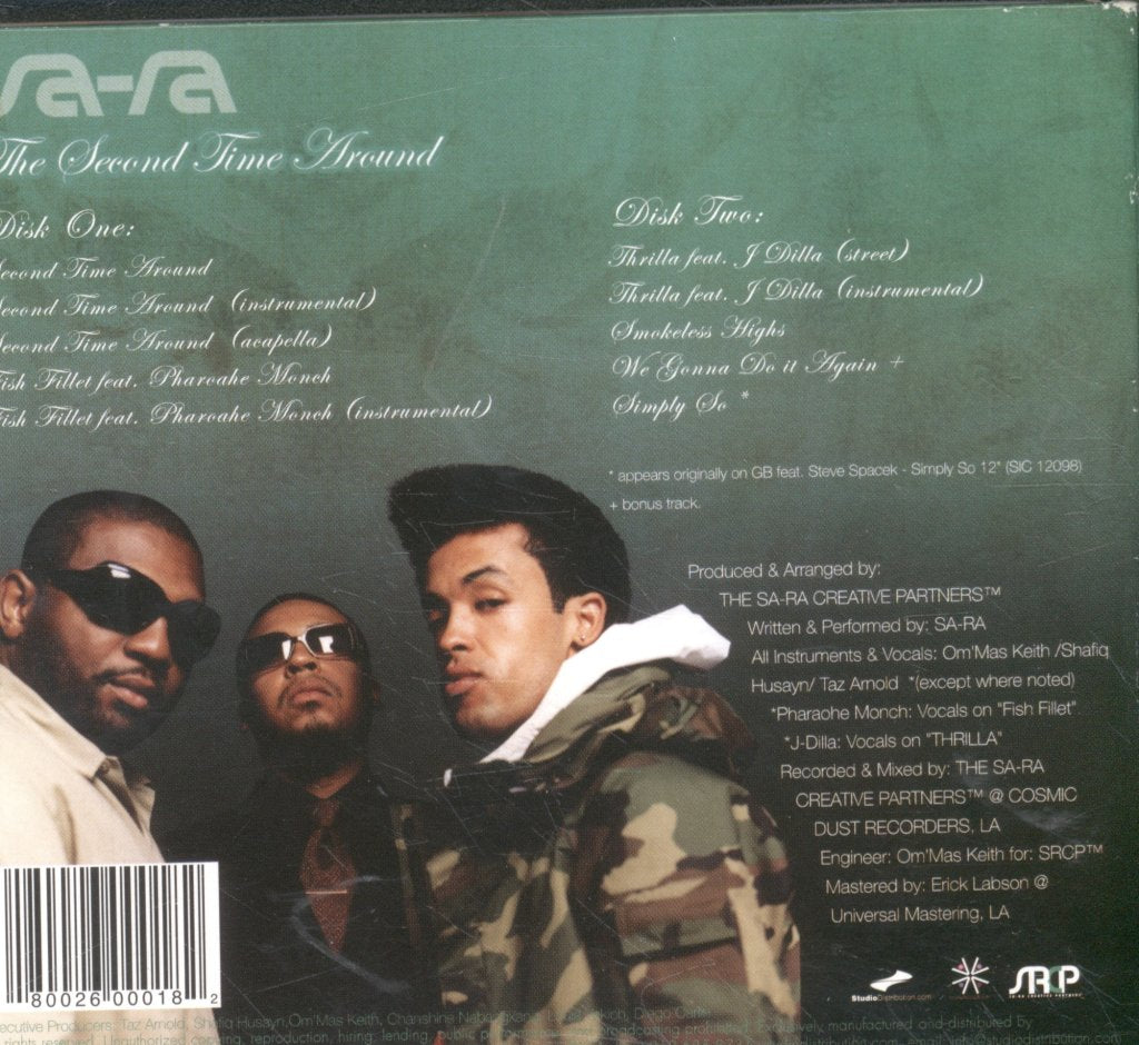 Sa-Ra - Second Time Around - Double Cd