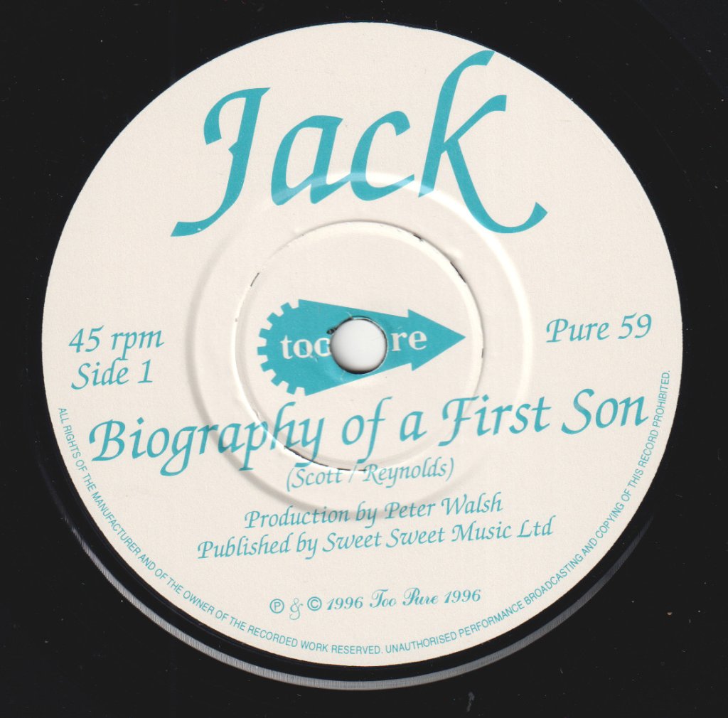 Jack - Biography Of A First Son - 7 Inch