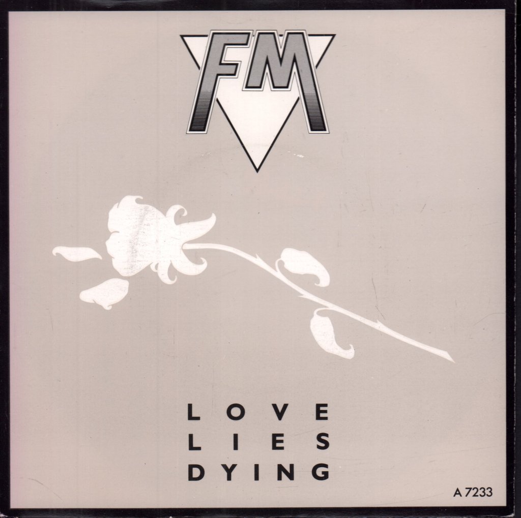 Fm (Uk Rock Group) - Love Lies Dying - 7 Inch