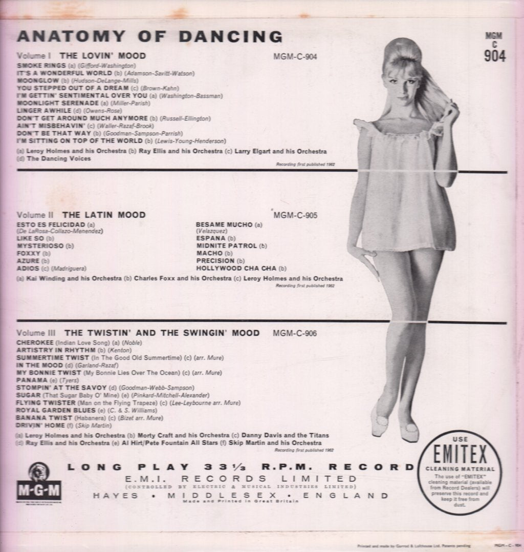 Various Artists - Anatomy Of Dancing, Vol.1, The Lovin' Mood - Lp