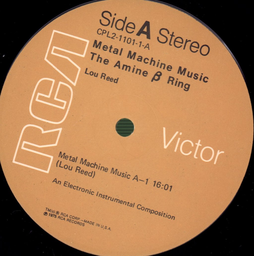 Lou Reed - Metal Music Machine - Double Lp