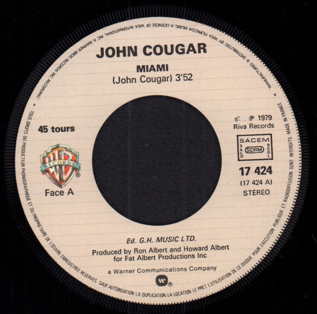 John Cougar Mellencamp - Miami - 7 Inch