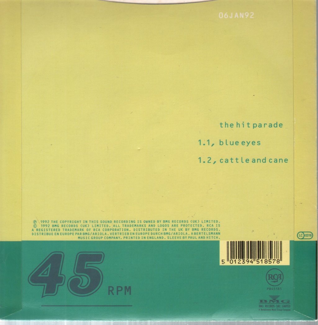 Wedding Present - Blue Eyes - 7 Inch