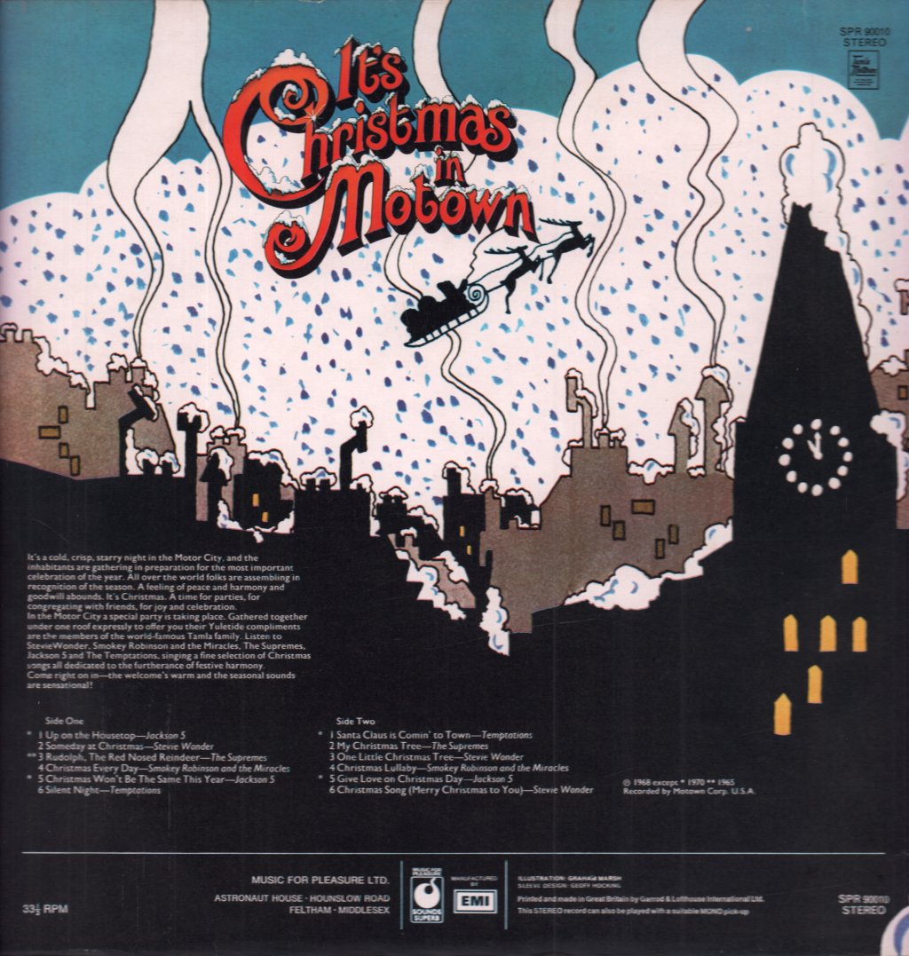Various Artists - It's Christmas In Motown - Lp
