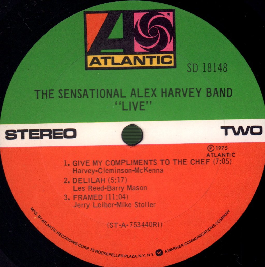 Sensational Alex Harvey Band - Live - Lp