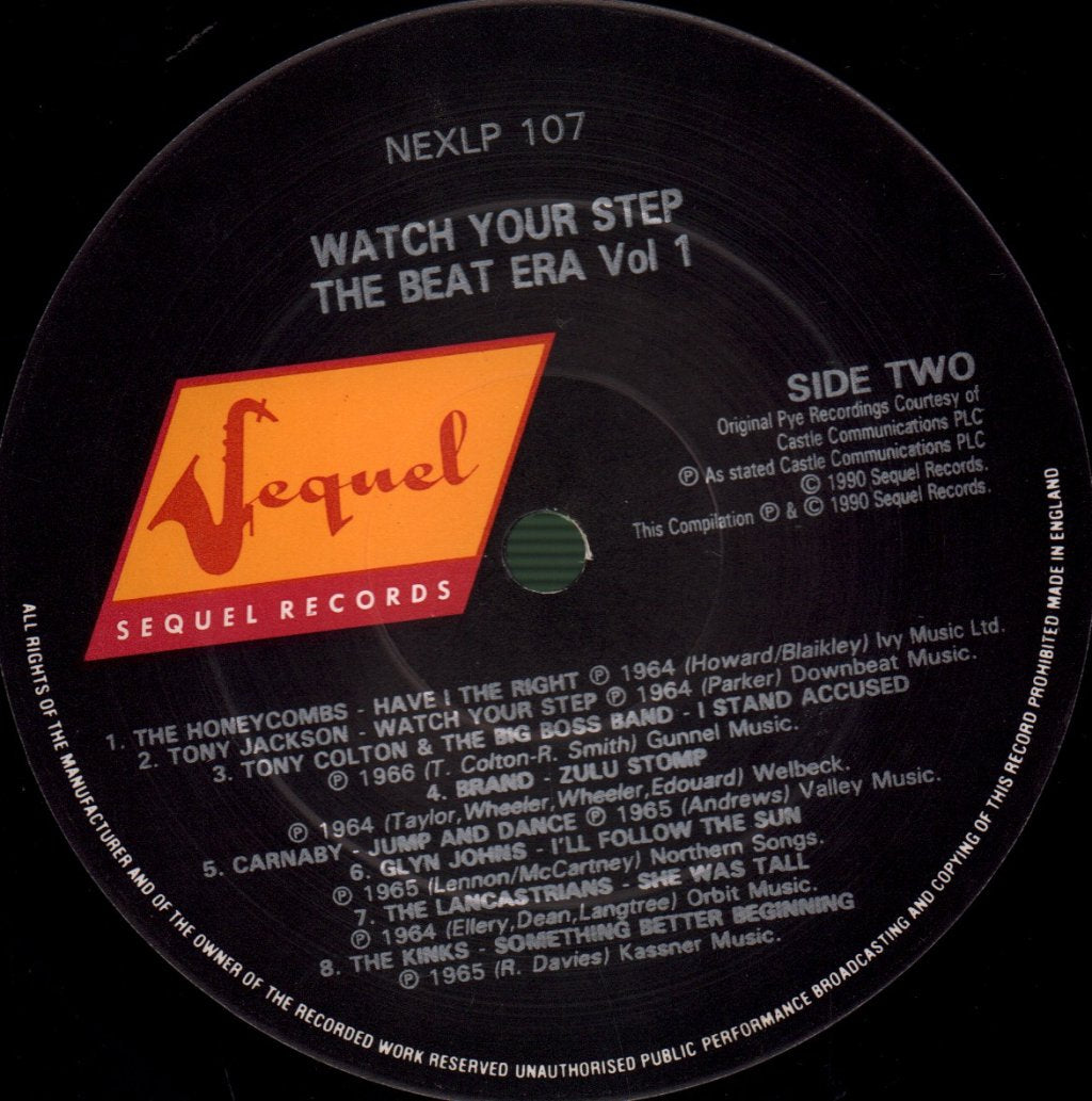 Various Artists - Watch Your Step - The Beat Era Volume One - Lp