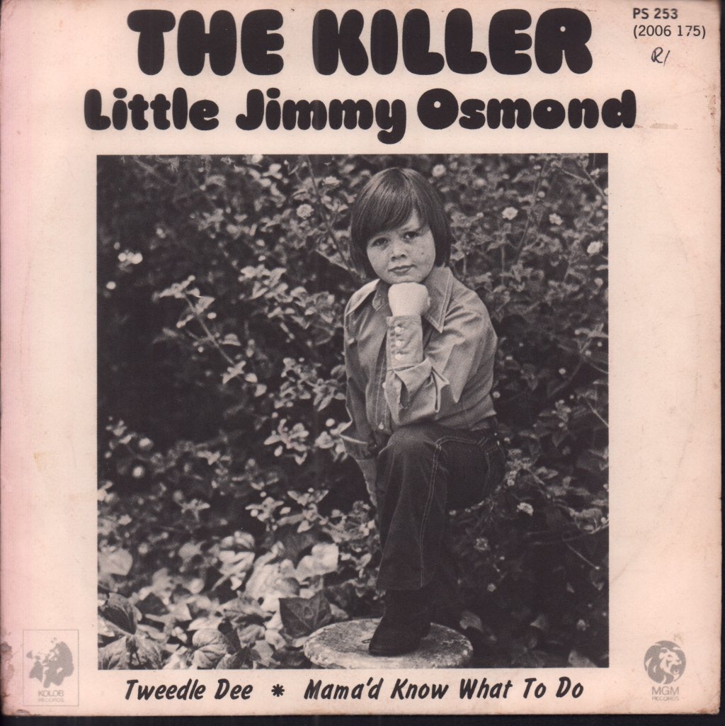 Little Jimmy Osmond - Tweedle Dee - 7 Inch