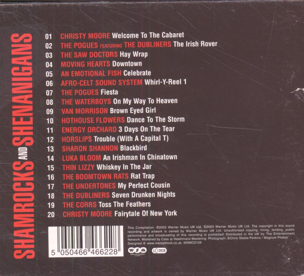 Various Artists - Shamrocks And Shenanigans - Cd