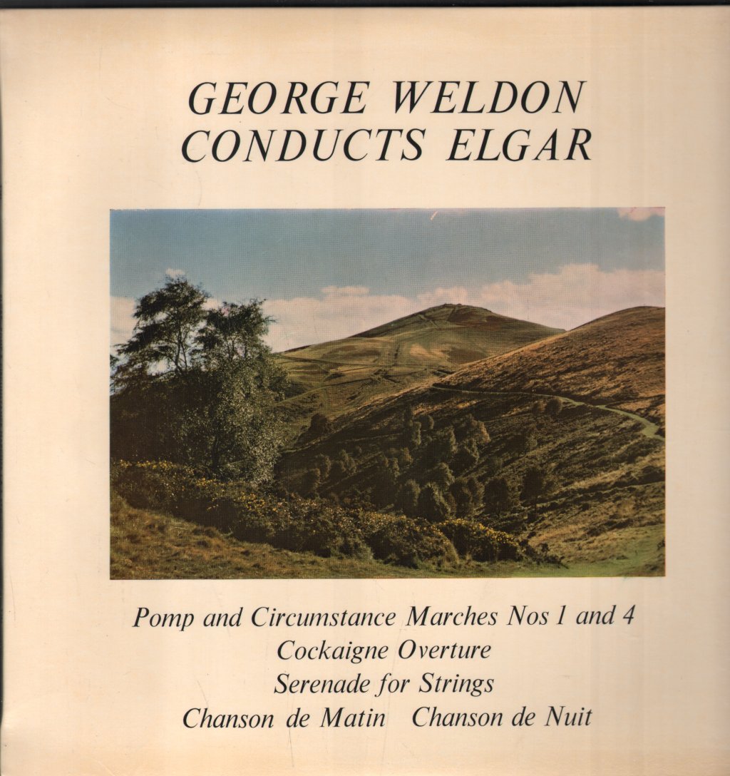 George Weldon / Royal Philharmonic / Pro Arte Orchestra - Conducts Elgar - Lp