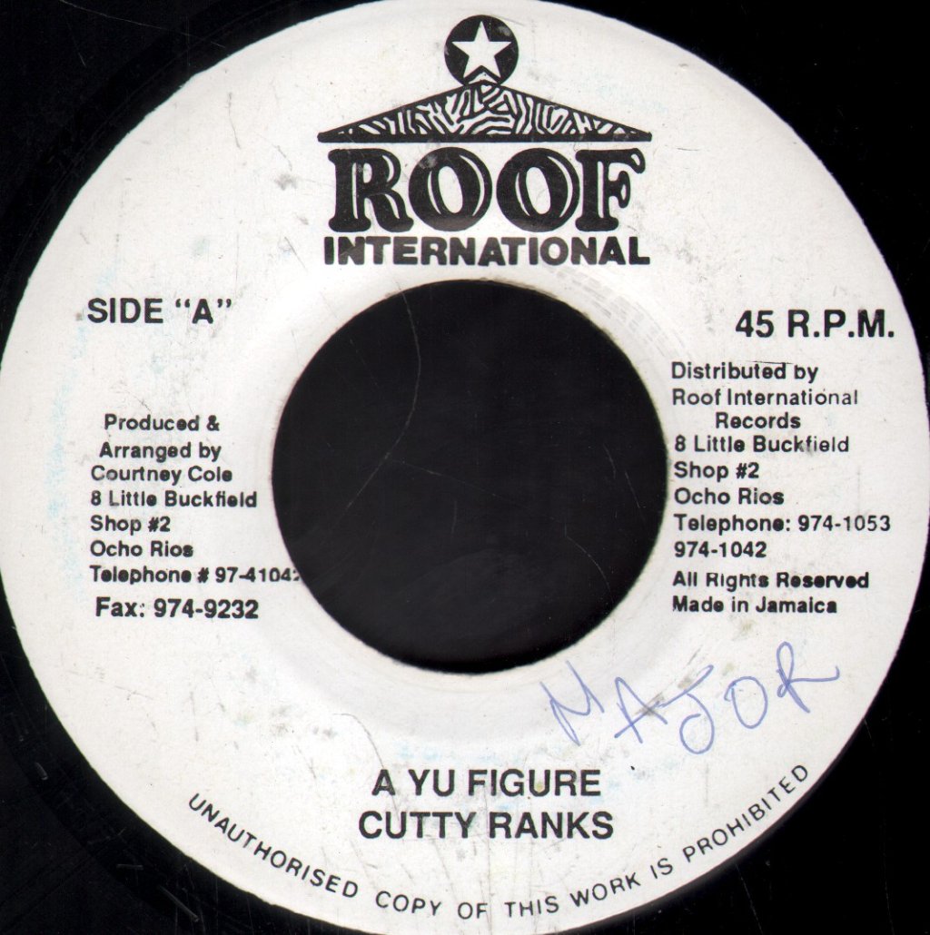 Cutty Ranks - A Yu Figure - 7 Inch