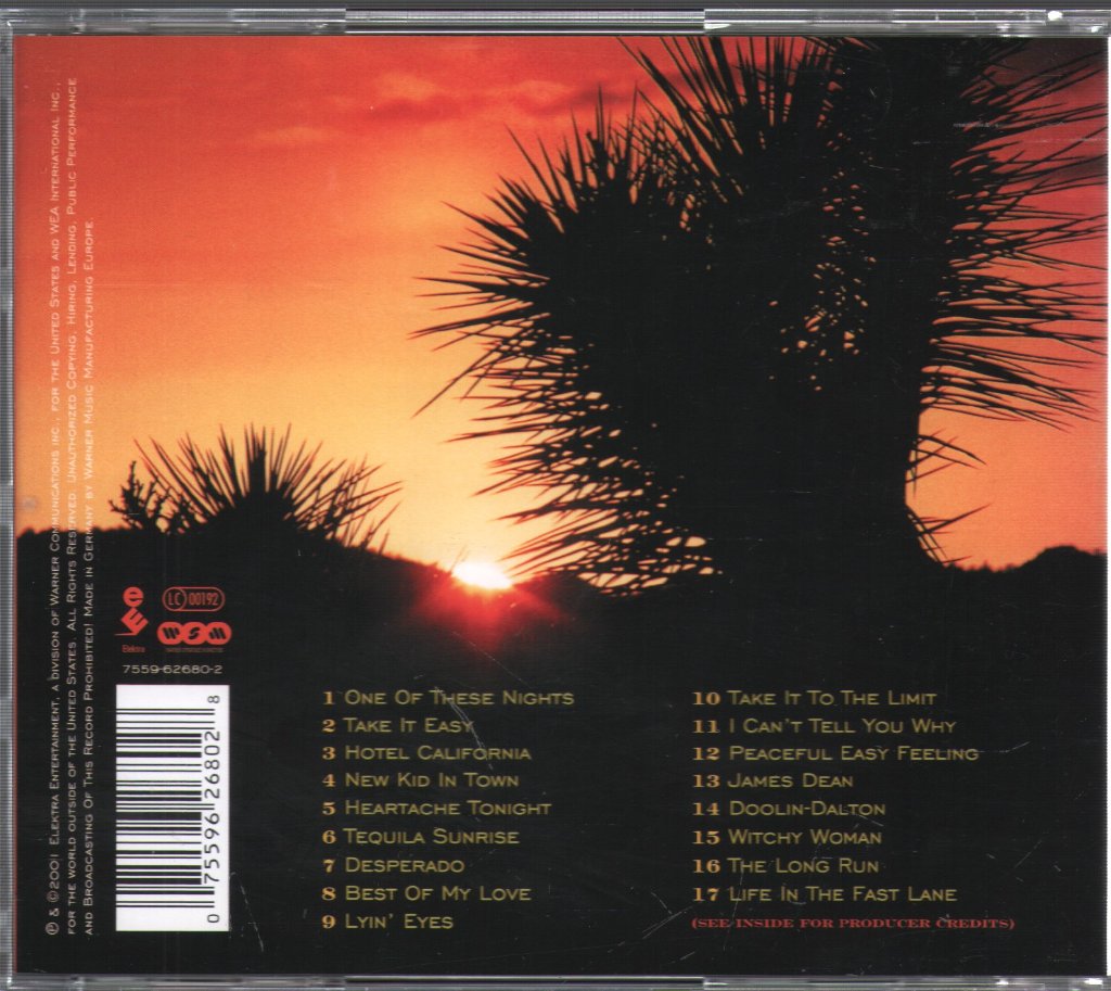 Eagles - Very Best Of The Eagles - Cd