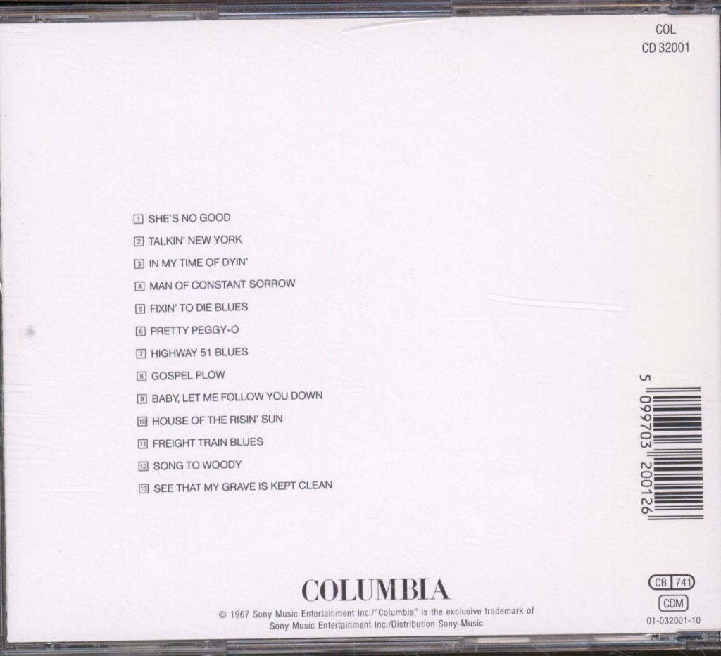Bob Dylan - Bob Dylan - Cd