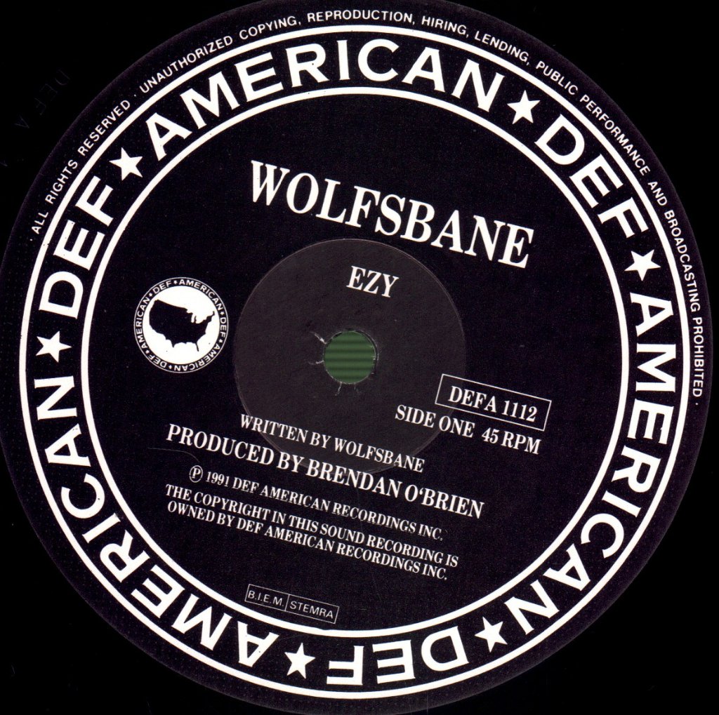 Wolfsbane - Ezy - 12 Inch
