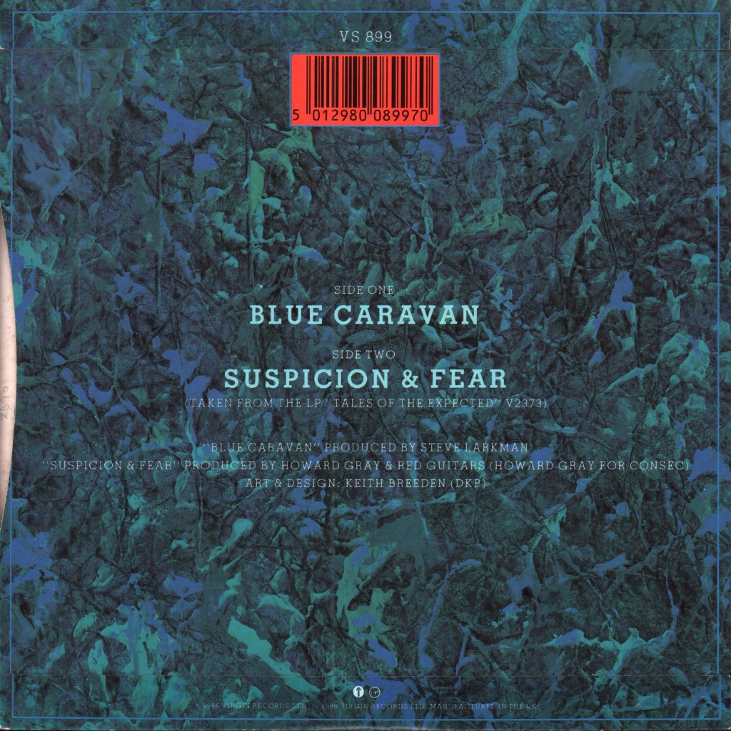 Red Guitars - Blue Caravan - 7 Inch