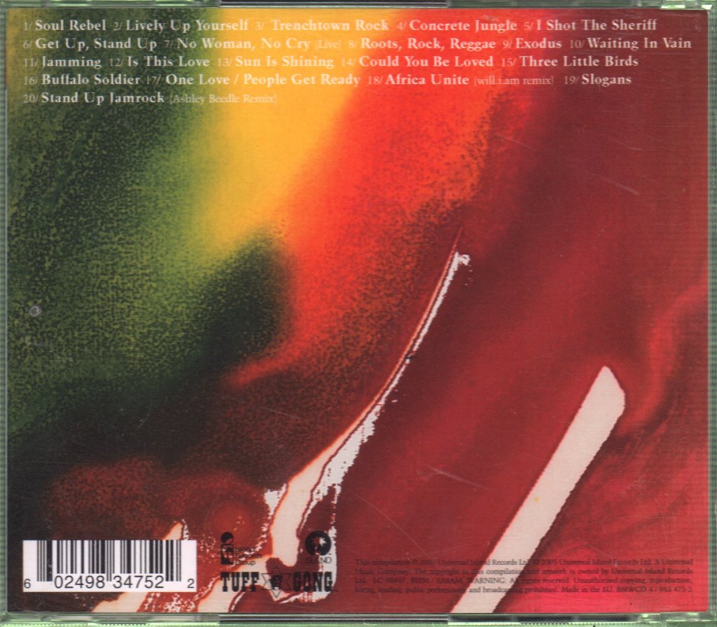 Bob Marley & The Wailers - Africa Unite: The Singles Collection - Cd