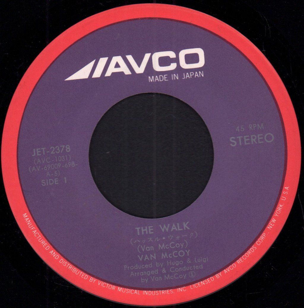 Van McCoy - Walk - 7 Inch