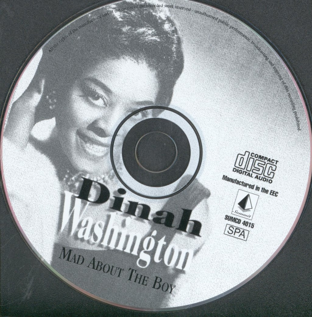 Dinah Washington - Mad About The Boy - Cd