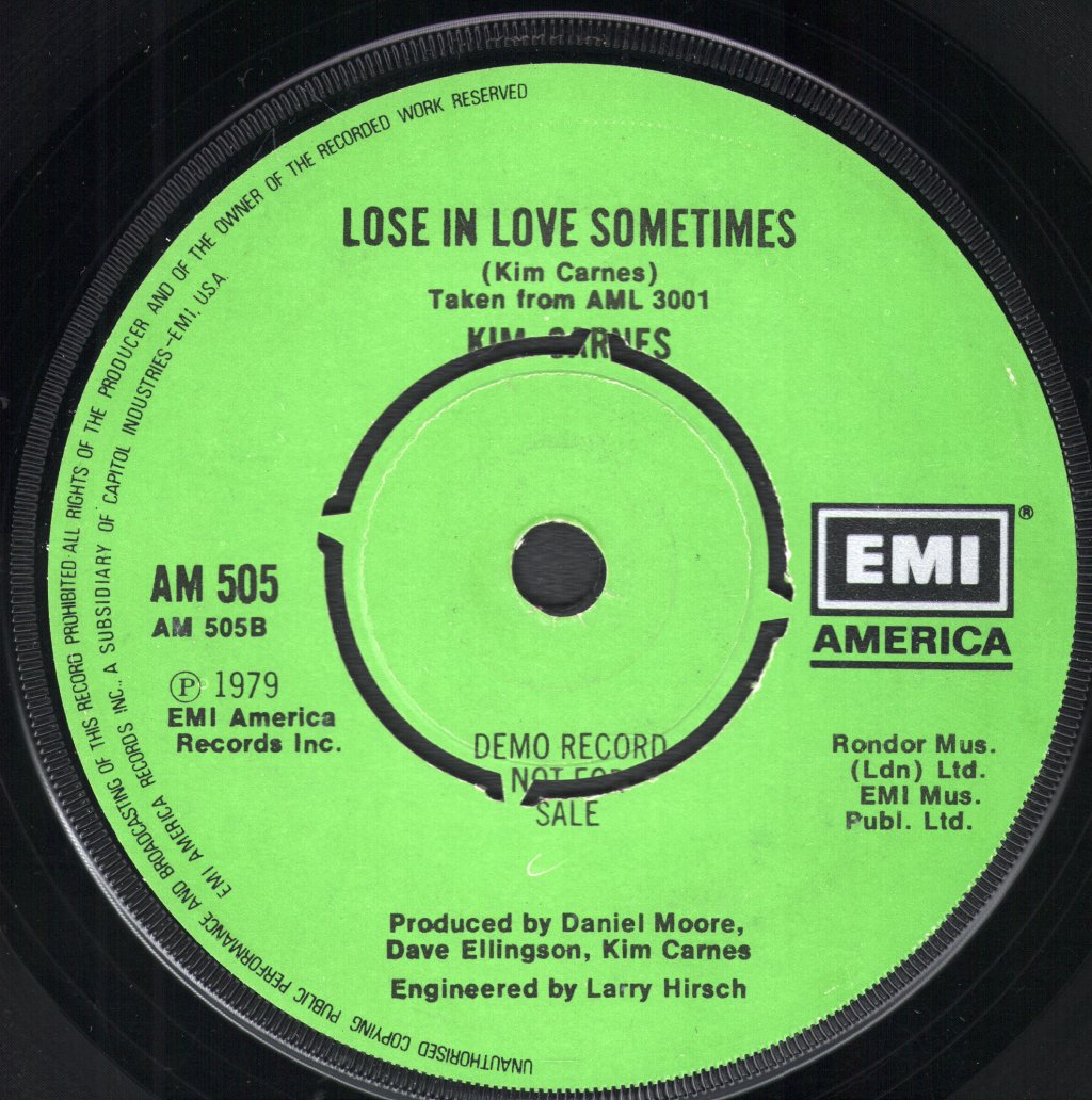 Kim Carnes - Hurt So Bad - 7 Inch